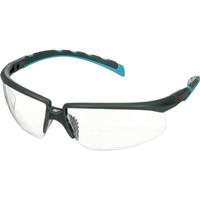 3M S2001SGAF-BGR Veiligheidsbril Met anti-condens coating, Met anti-kras coating Turquoise, Grijs DIN EN 166