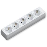 BES LED Verlengsnoer Zonder Snoer/kabel - Aigi Bovun - 3680w - 5 Stopcontacten - Wit Nederland