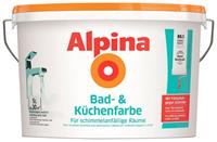 Alpina Wand- und Deckenfarbe »Bad- & Küchenfarbe weiß«, matt, 5 Liter