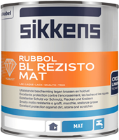 Sikkens rubbol bl rezisto mat kleur 1 ltr