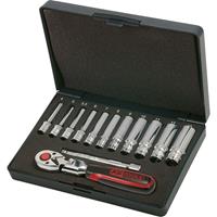 KSTOOLS KS TOOLS 1/4' CHROMEplus Steckschlüssel-Satz, 13-tlg