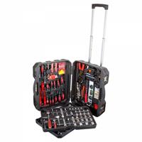 BONSPORT Werkzeugkoffer 207 Teile mit Rädern Blow Case