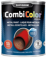 Rust-oleum combicolor aqua zijdeglans ral 9010 0.75 ltr