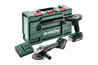Metabo Accu Combo Set 18V BS 18 + W 18