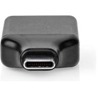 nedis USB-Adapter | USB 3.2 Gen 1 | USB Type-C© Male | HDMI Female | Vernikkeld | Recht | Aluminium | Gr