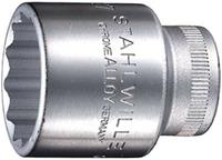 Stahlwille 50 36 03010036 Doppelsechskant Steckschlüsseleinsatz 36mm 1/2  (12.5 mm)