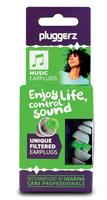 Pluggerz Enjoy Music beschermende oordopjes voor festivals & concerten