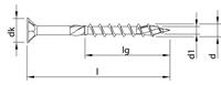 HECO-TOPIX-plus 6,0x130, Senkkopf, Pozi-Drive, tg, A3K, 100 St.