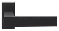 Formani Deurkruk SQUARE LSQ4/Q32G dubbel geveerd op rozet - PVD mat zwart