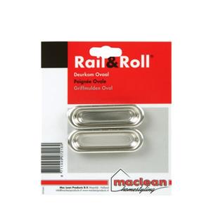 Ubbink Mac Lean rail & roll deurkom ovaal pakket