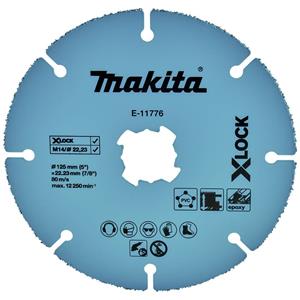 Makita Trennscheibe 125mm Uni.X-Lock E-11776 Trennscheibe gerade 125mm 1St.