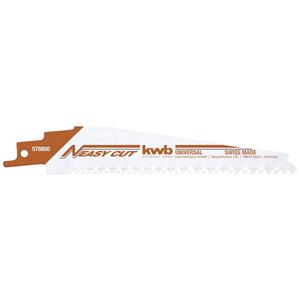 Kwb 578800 Zaagzaagblad met Easy-Cut schacht, bruikbaar voor alle bouwmaterialen Zaagbladlengte 150 mm 1 stuk(s)