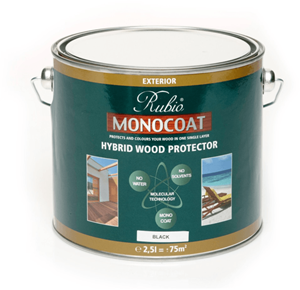 Rubio Monocoat hybrid wood protector charcoal 1 ltr