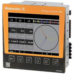 Weidmüller ENERGY ANALYSER 550-24 Digitaal inbouwmeetapparaat