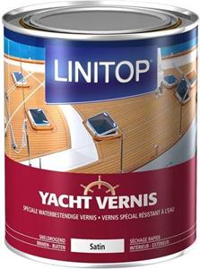 Linitop yacht vernis hoogglans 0.75 ltr
