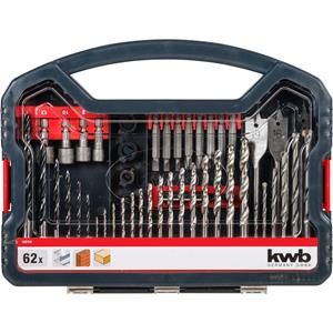 KWB Bit-en Borenset 62-delig Promobox