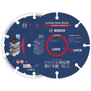 Bosch 061599761M Doorslijpschijfset 2-delig 125 mm 22.23 mm 1 set(s)