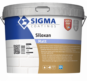 Sigma siloxan matt donkere kleur 5 ltr