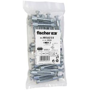 Fischer 6x52 S B Hollewandplug 60 mm 48043 20 stuk(s)