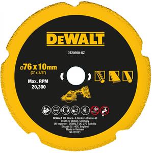 DeWALT - Diamanttrennscheibe Multimaterial 76mm