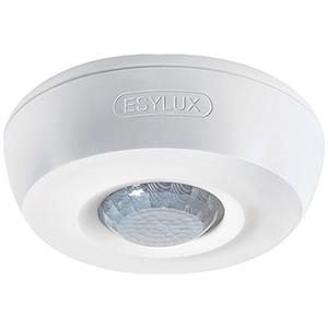 ESYLUX EB10431357 Decke, Aufputz Decken-Präsenzmelder 360° Weiß IP20