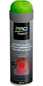 PRO-Paint Markeerverf tijdelijk 5-15 dagen fluor groen (500ml)