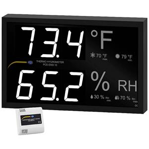 PCE Instruments PCE-EMD 10 Inbouwmeter 0 tot 99.9 % Hrel