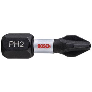 Bosch Impact Control 2608522403 Bitset 2 stuks Kruiskop Phillips