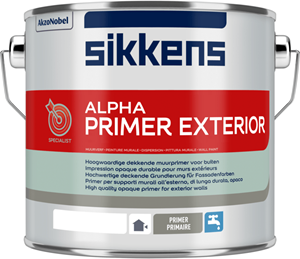 Sikkens alpha primer exterior lichte kleur 10 ltr