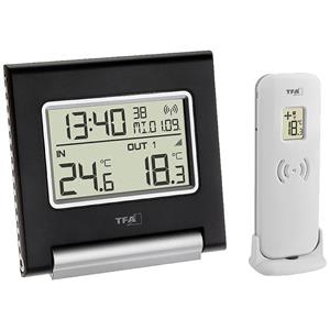 TFA Dostmann Raumthermometer »Funk-Thermometer SPOT TFA 30.3030 Funkuhr Temperaturkontrolle«