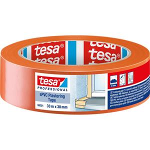 Tesa SPVC 66001-00002-00 Putzband tesa Professional Orange (L x B) 33m x 30mm