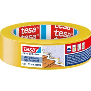 TESA sPVC Plastering Tape Embossed 33 m x 30 mm