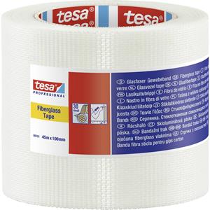 Tesa 60101-00003-00 Textieltape  Professional Wit (l x b) 45 m x 10 cm 1 stuk(s)