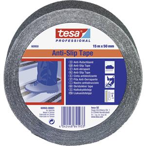 Tesa 60950-00001-00 Anti-sliptape  Professional Zwart (l x b) 15 m x 50 mm 1 stuk(s)