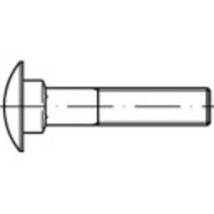 TOOLCRAFT 1061433 Flachrundschraube M12 25mm Vierkant DIN 603 Edelstahl A2 100St.