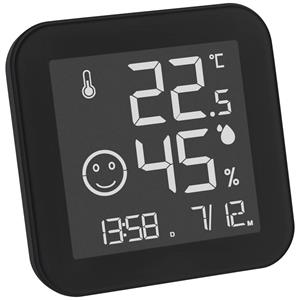 TFA Dostmann Raumthermometer »Digitales Thermo-Hygrometer TFA 30.5054 Black & White Komfortzone«