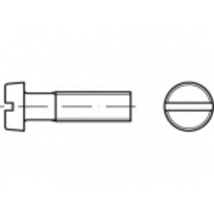 TOOLCRAFT TO-5358990 Cilinderschroeven M5 20 mm Sleuf ISO 1207 RVS A2 500 stuk(s)