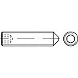 TOOLCRAFT TO-6857361 Draadpen M5 4 mm RVS V2A A2 500 stuk(s)