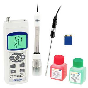 pceinstruments PCE Instruments PCE-228-Kit pH-meter pH-waarde, Redox (ORP)
