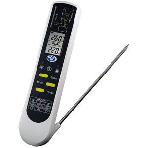 PCE Instruments Gartenthermometer »PCE Infrarotthermometer PCE-IR 100 Digitalthermometer Oberflächentemperatur Lebensmittelthermometer«