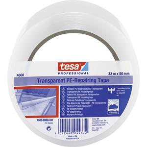 Tesa 04668-00004-01 Reparatietape  Professional Transparant (l x b) 33 m x 50 mm 1 stuk(s)
