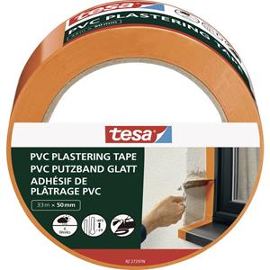 tesa PVC Putzband 55487-00000-01 Gipstape Oranje (l x b) 33 m x 50 mm 1 stuk(s)