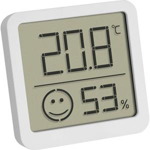 TFA Dostmann Digitales Thermo-Hygrometer mit Komfortzone Thermo- en hygrometer Wit