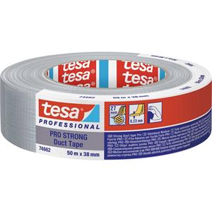 tesa Duct Tape PRO-STRONG 74662-00004-00 Reparatietape Grijs (l x b) 50 m x 38 mm 1 stuk(s)