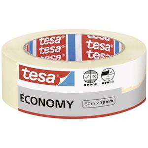 Tesa Economy 05279-00000-02 Afplakband Wit (l x b) 50 m x 38 mm 1 stuk(s)