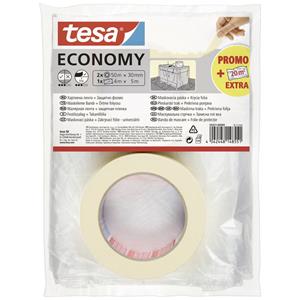 Tesa Economy 55421-00000-05 Afplakband Wit 1 set(s)
