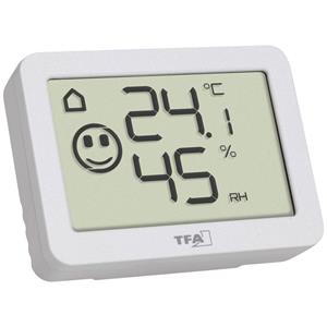 TFA Dostmann Thermo- en hygrometer Wit