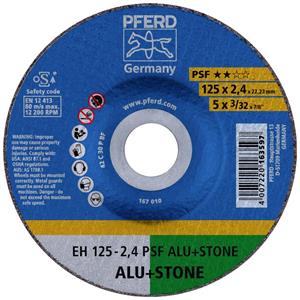 PFERD EH 125-2,4 PSF ALU+STONE (10) 69198294 Trennscheibe gerade 125mm 10 St. NE-Metalle