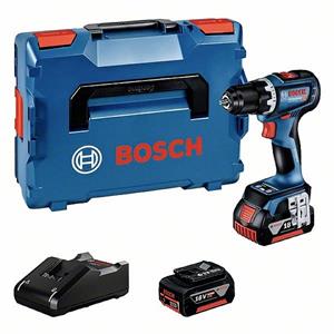 Bosch GSR 18V-90 C 06019K6004 Accu-schroefboormachine 18 V 4.0 Ah Li-ion Incl. 2 accus, Incl. lader, Incl. koffer