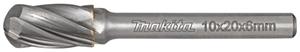 Makita B-52766 Hardmetalen stiftfrees - 20 x 6 x 10mm - Aluminium / Non-ferro metalen